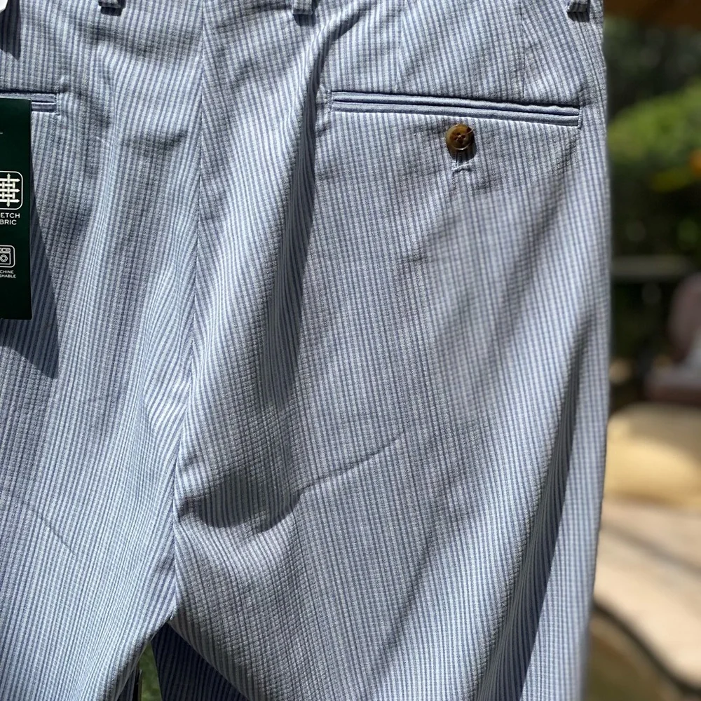 LAUREN RALPH LAUREN ULTRAFLEX‎ PANTS 33Wx34L BLUE